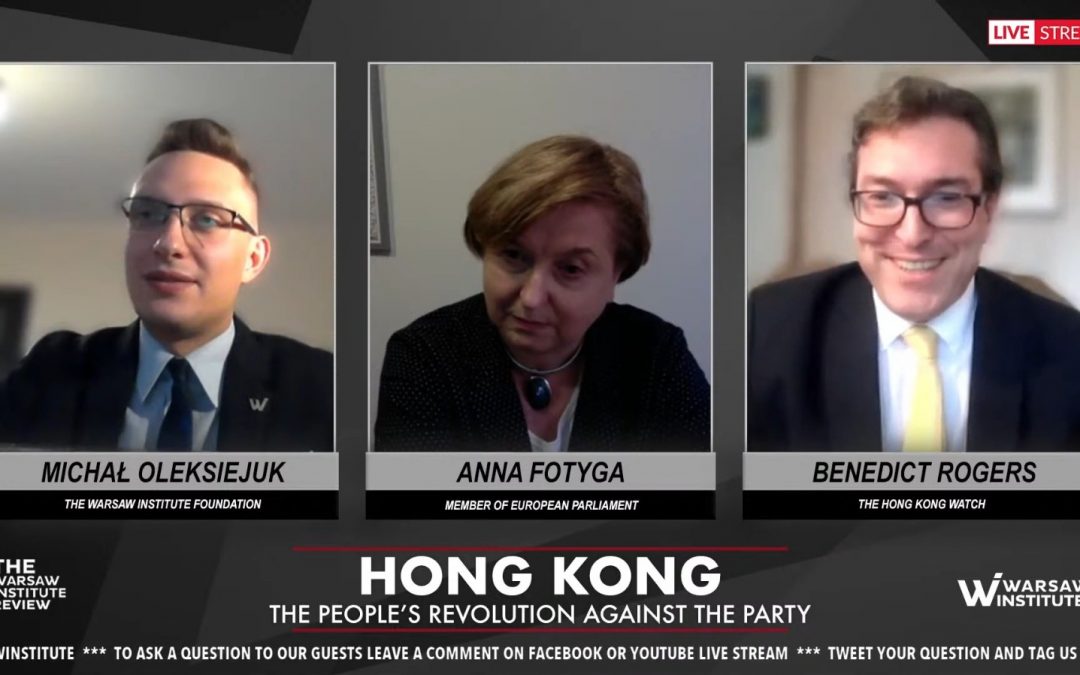 Hong Kong – the people’s revolution against the Party