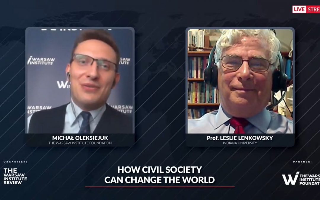 Video recording: How can civil society change the world?